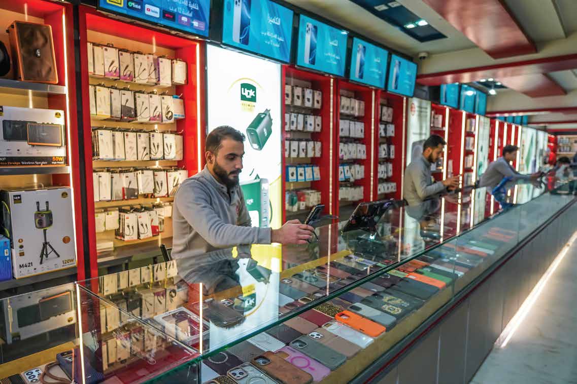 جدار إكسسوارات الهواتف