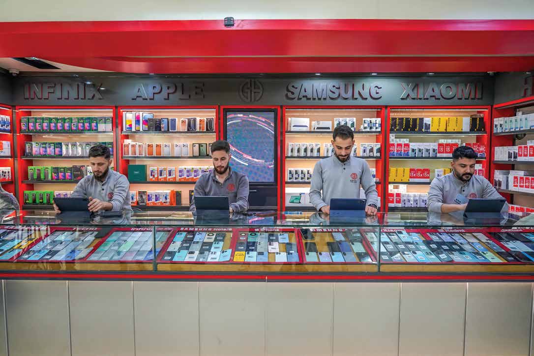 صف الهواتف — INFINIX / APPLE / SAMSUNG / XIAOMI